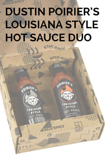 Dustin Poirier Hot Sauce Duo Pack U4