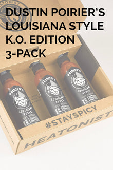 Dustin Poirier Hot Sauce - KO Edition 3 Pack R1