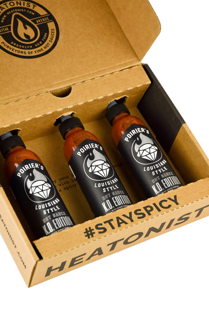 Dustin Poirier Hot Sauce - KO Edition 3 Pack R1