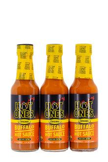 Buffalo Hot Sauce 3-Pack | Hot Ones Hot Sauce E0