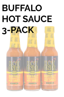 Buffalo Hot Sauce 3-Pack | Hot Ones Hot Sauce E0