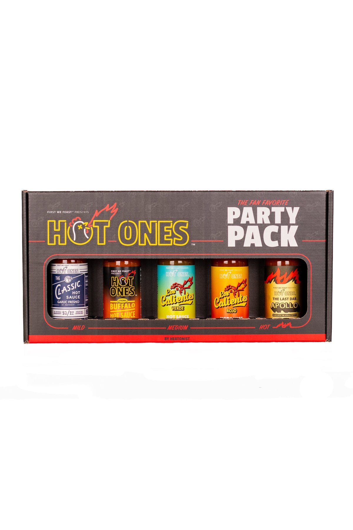 Fan Favorite Party Pack | Hot Ones Hot Sauce Z4