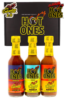 Los Calientes Trio Pack | Hot Ones Hot Sauce Z7
