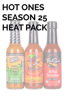 Hot Ones Hot Sauce Heat Pack - Season 25 I6