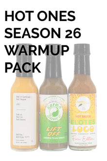 Hot Ones Hot Sauce Warmup Pack - Season 26 J9