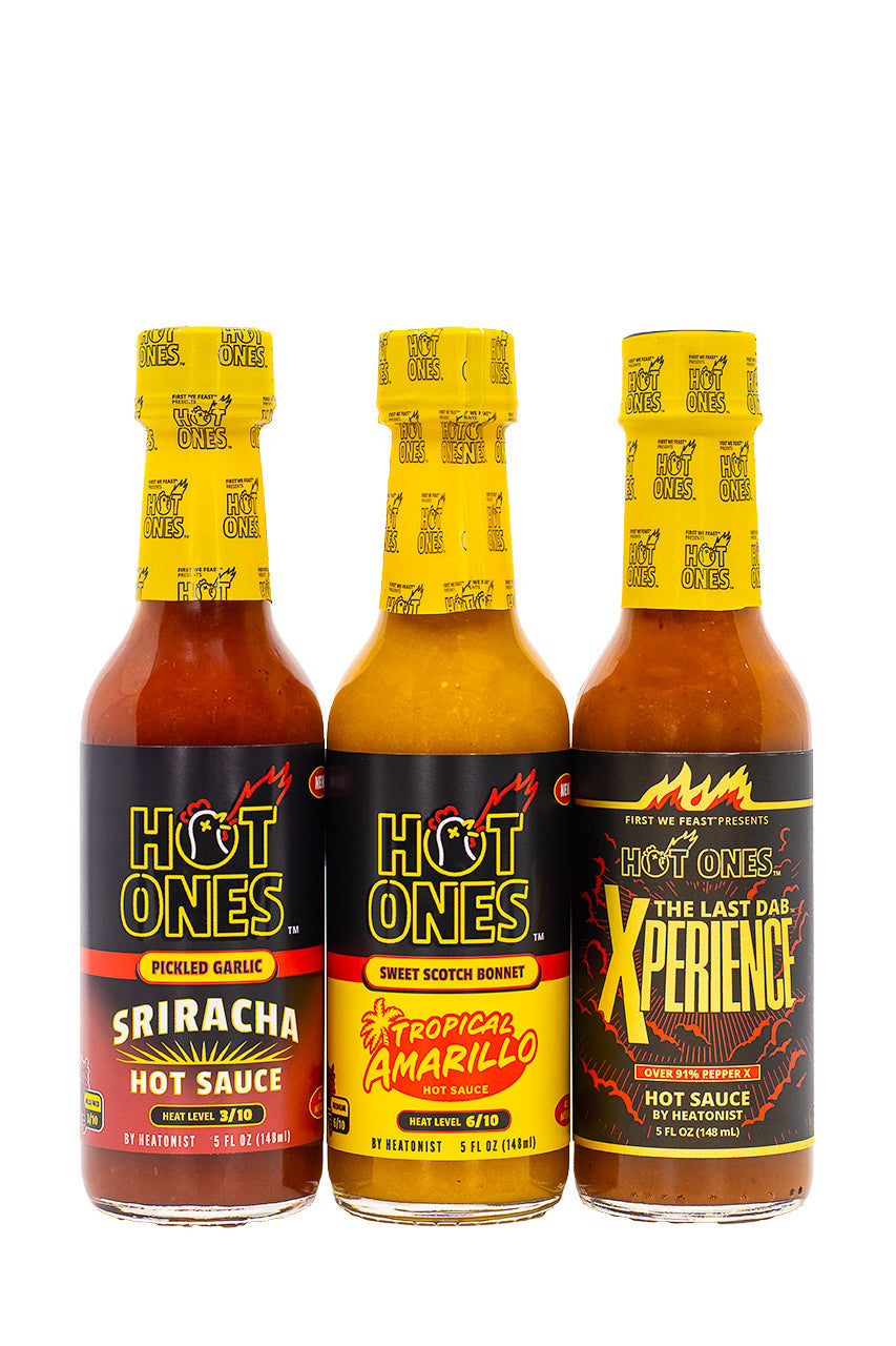 Hot Ones Hot Sauce Trio Pack - Season 27 W0
