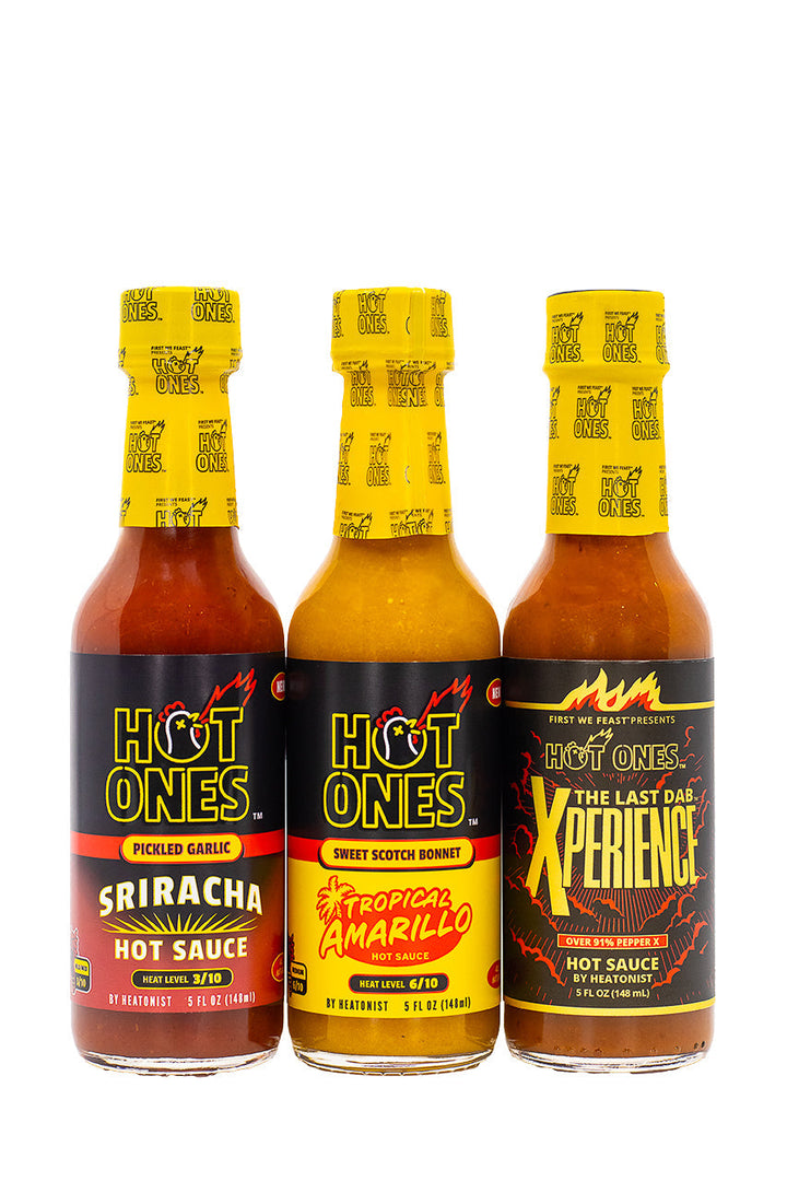 Hot Ones Hot Sauce Trio Pack - Season 27 W0