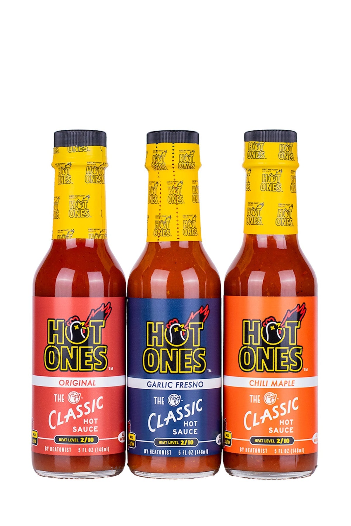 Hot Ones The Classic Trio | Hot Ones Hot Sauce B7