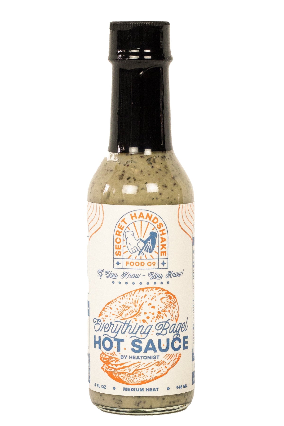 Everything Bagel Hot Sauce | Secret Handshake Food Co R5