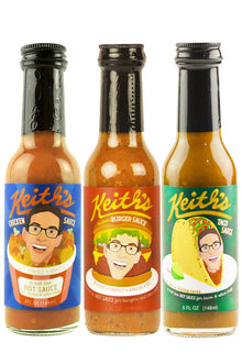 Keith's Hot Sauce Trio Pack F6