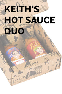 Chicken & Burger Hot Sauce Duo Pack | Keith's P4
