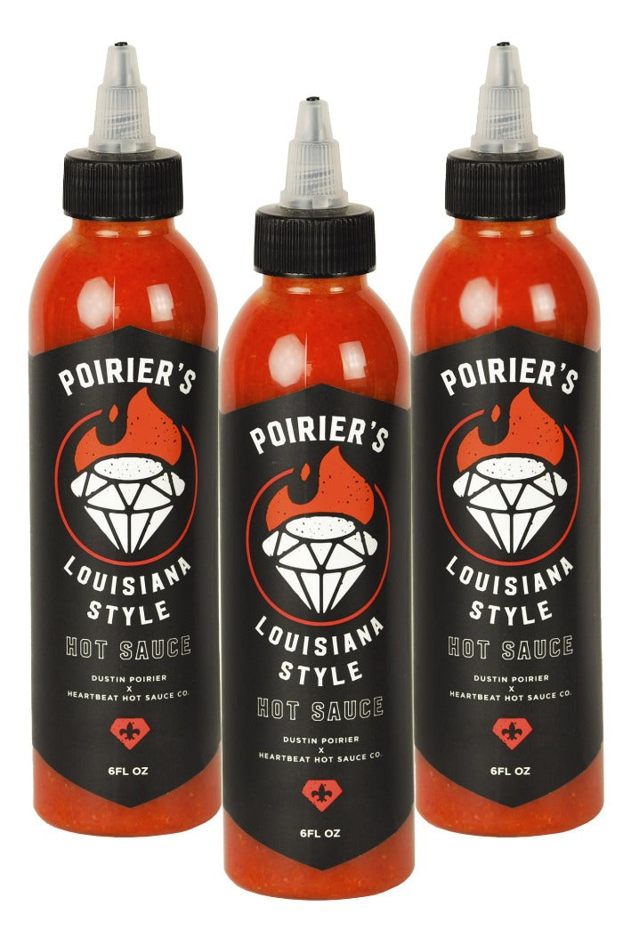Dustin Poirier Hot Sauce 3 Pack | HEATONIST B3