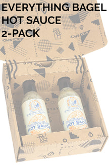 Secret Handshake Food Co Everything Bagel Hot Sauce 2-Pack F0